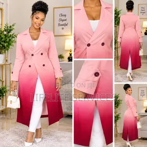 Elegant Women's Mid-Length Trench Coat