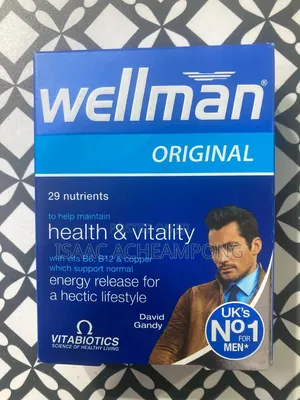 Wellman Original Multivitamin Tablets