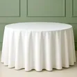 Quality Thick Table Cloth for Round Table - 1