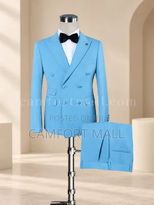 Luxurious Double Breasted Men's Suit