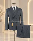 Luxurious Double Breasted Men's Suit - 3