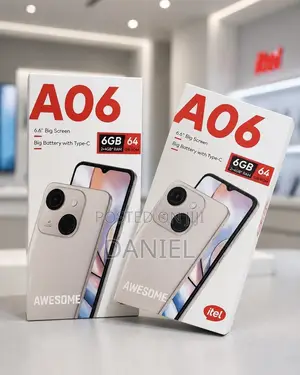 New Itel A06 64GB White