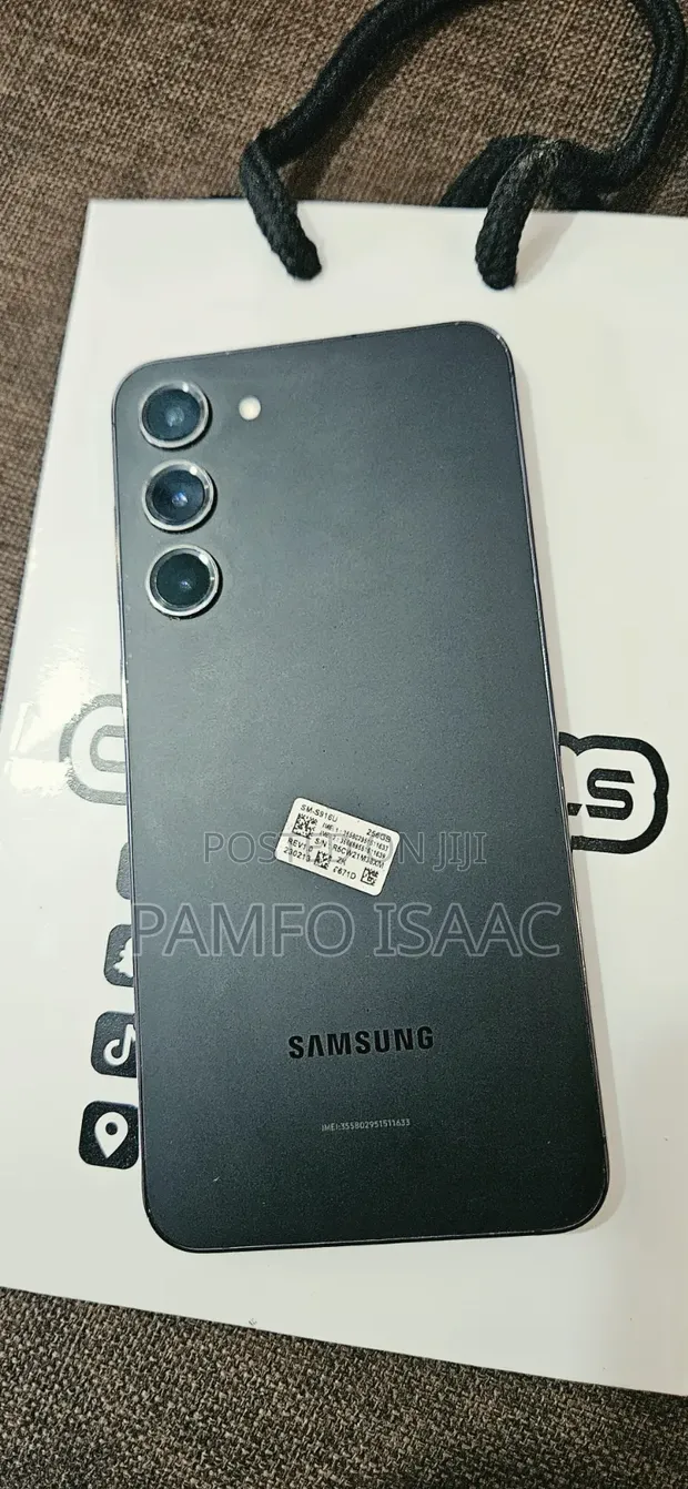 Samsung Galaxy S23 Plus 256GB Black - 1