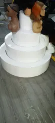 Round Shelves for Mannequin Display - 3
