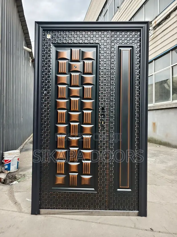 Premium Anti-Rust Steel Security Door - 1