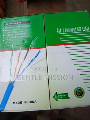 305m Cat6 Network/LAN Cable - Indoor Shielded