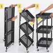 3-Tier Foldable Trolley - 2