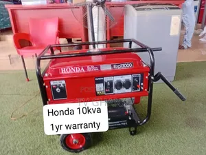 Honda 10KVA Generator - 100% Copper Engine
