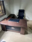 Executive L-Shaped Wooden Office Desk - 3