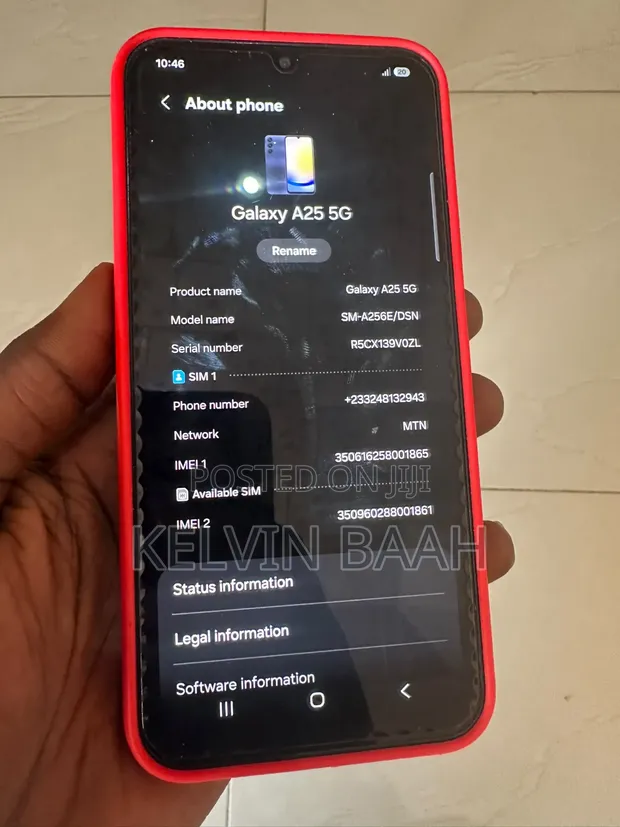 Samsung Galaxy A25 128GB Gray - 1
