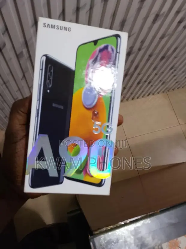 New Samsung Galaxy A90 5G 128GB Blue - 1
