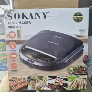 Sokany Grill Maker - 750W