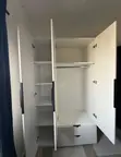 Modern 2-in-1 White Wardrobe - 3