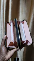 Ladies Purse with Card Wallet - Black - 2