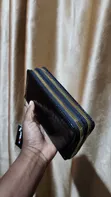 Ladies Purse with Card Wallet - Black - 3