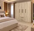 Modern Luxury Queen Bedroom Set with Wardrobe - 1