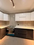 Brand New White & Grey High Gloss Kitchen Cabinets - 1