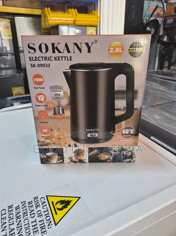 Sokany 2.8L Electric Kettle - 1