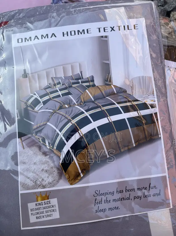 Adam Home Comfy King Size Bedsheets - 1