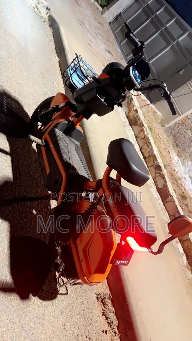 2024 Electric Scooter - Orange - 1