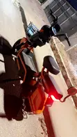 2024 Electric Scooter - Orange - 1