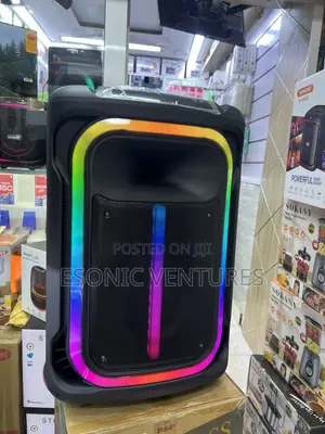 Classic Rechargeable 15-Inch Bluetooth Speaker with Microphone