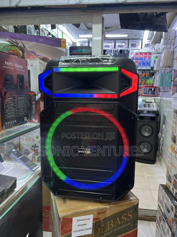 WGY 1820 Rechargeable Speaker - 18 Inch - 1
