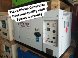 15kVA Perkins Silent Diesel Generator - 5 Year Warranty