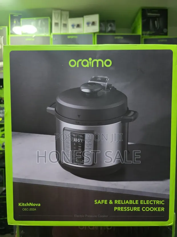 Oraimo KitchNova 1200W 6L Electric Pressure Cooker - 1