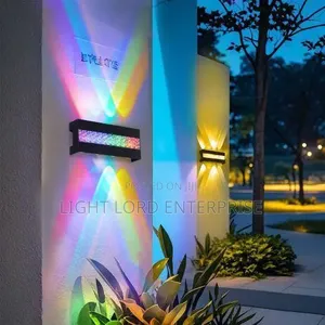 Romantic Transparent LED Wall Lamp - Multi-Color