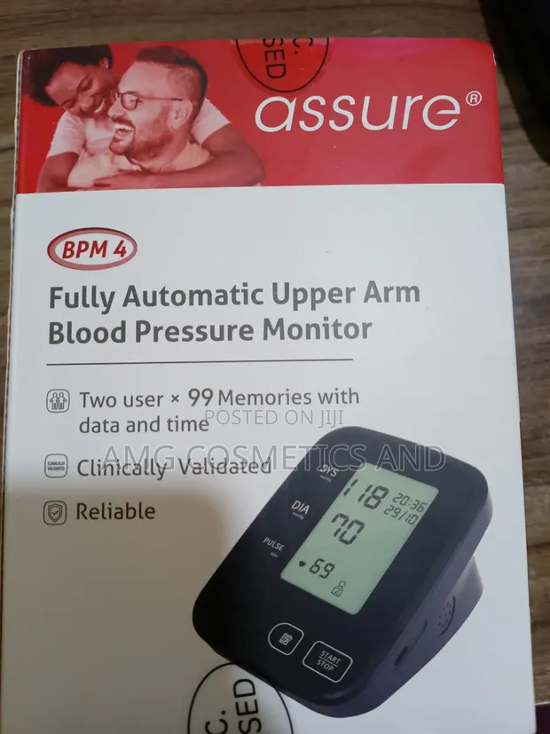Assure BPM 4 Fully Automatic Upper Arm Blood Pressure Monitor - 1