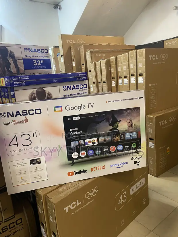 Nasco 43" Smart Satellite TV - Brand New - 1