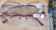 Ladies Semi Rimless Reading Glasses +1.0 - 1