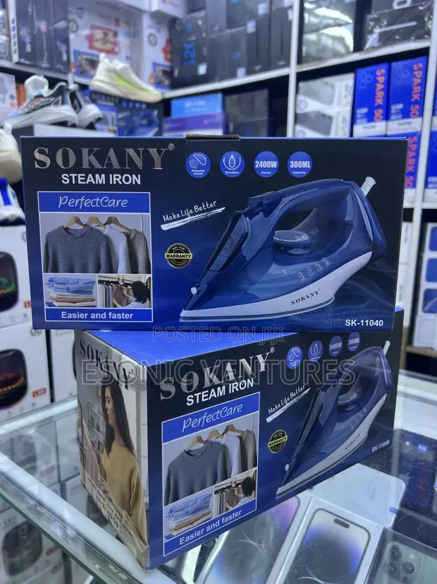 SOKANY Steam Iron 2400W 300ml - 1