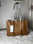 Traveling Leather Tote Bag - Extra Large - 3