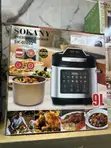 SOKANY Digital Multifunction Rice Cooker 9L - 1