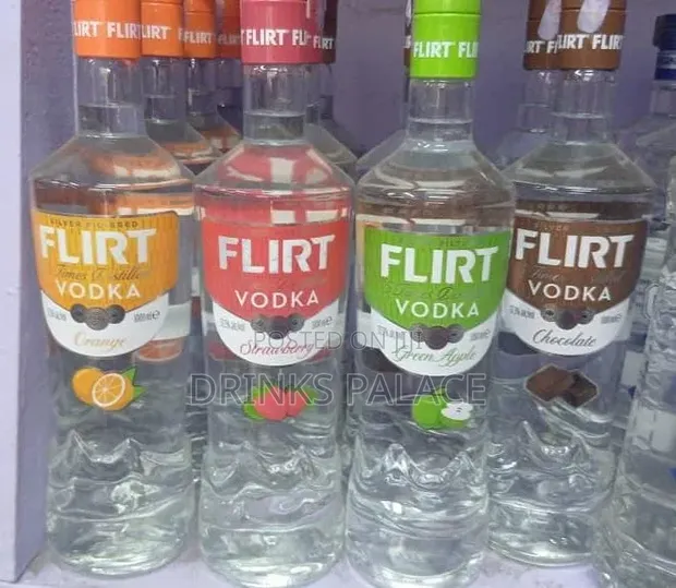 Flirt Flavoured Vodka 1L - 1