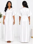 Ladies Plain Gown / Dress - 1