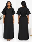 Ladies Plain Gown / Dress - 2