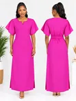 Ladies Plain Gown / Dress - 4