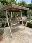 2 Seater Outdoor Swing Chair - 2