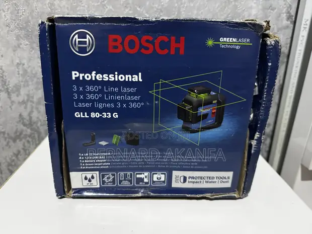 Bosch GLL80-33G Professional Laser Level (16 Lines, Green Light) - 1