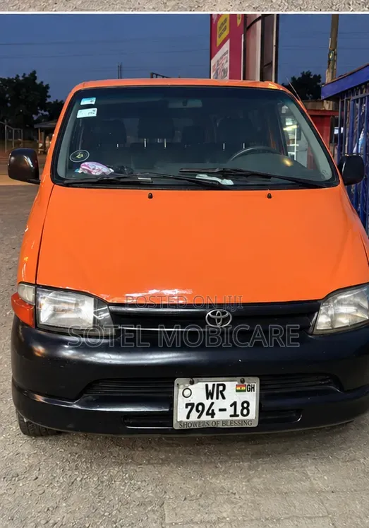 Toyota HiAce 2000 Orange - 1