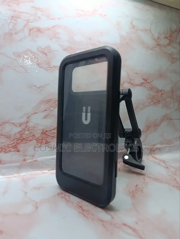 Waterproof Bike Phone Holder - 360° Rotating Large Mount - 1