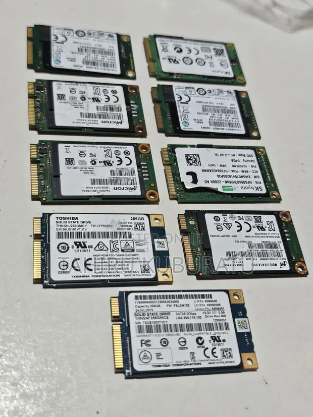 UK Used mSATA Solid State Drives (SSD) - 1