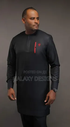 Black Kaftan - Men's