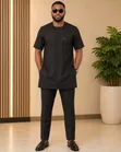 Black Kaftan - Men's - 3
