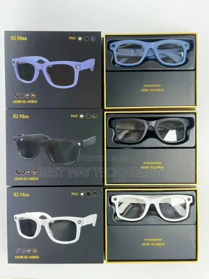 Wireless Hidden Eye Glass AI Spy Camera