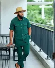 Green Kaftan for Men - 5