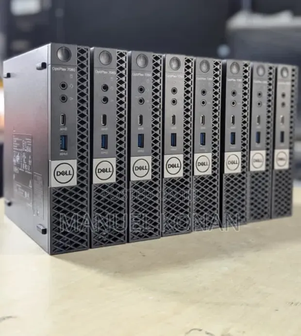 Dell OptiPlex 7060 Desktop Computer - Intel Core i7, 8GB RAM, 256GB SSD - 1